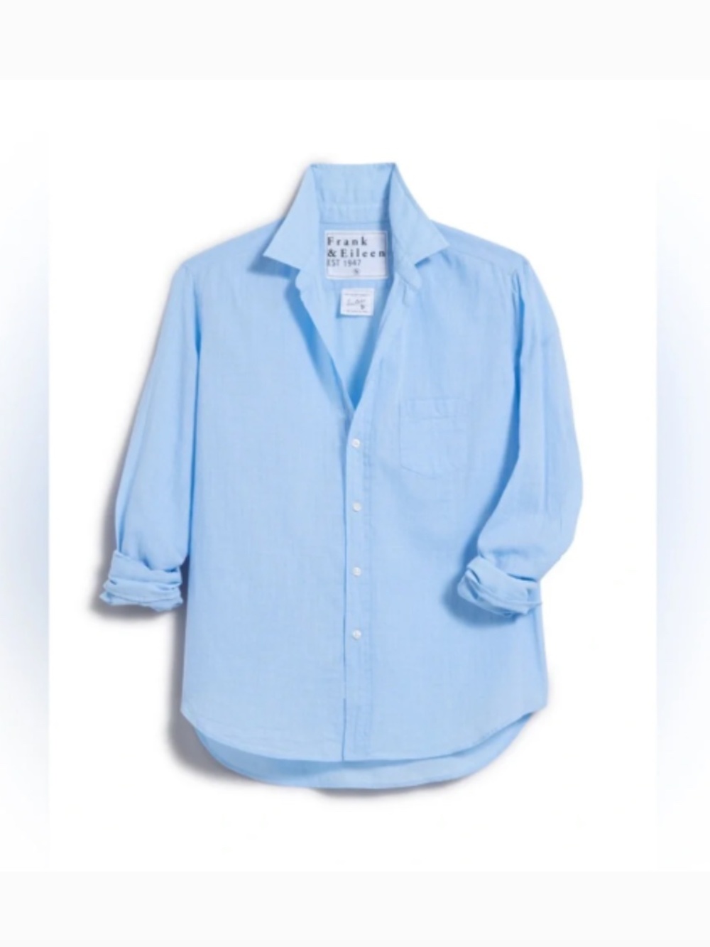 Frank & Eileen Eileen Light Blue Button Up Shirt M